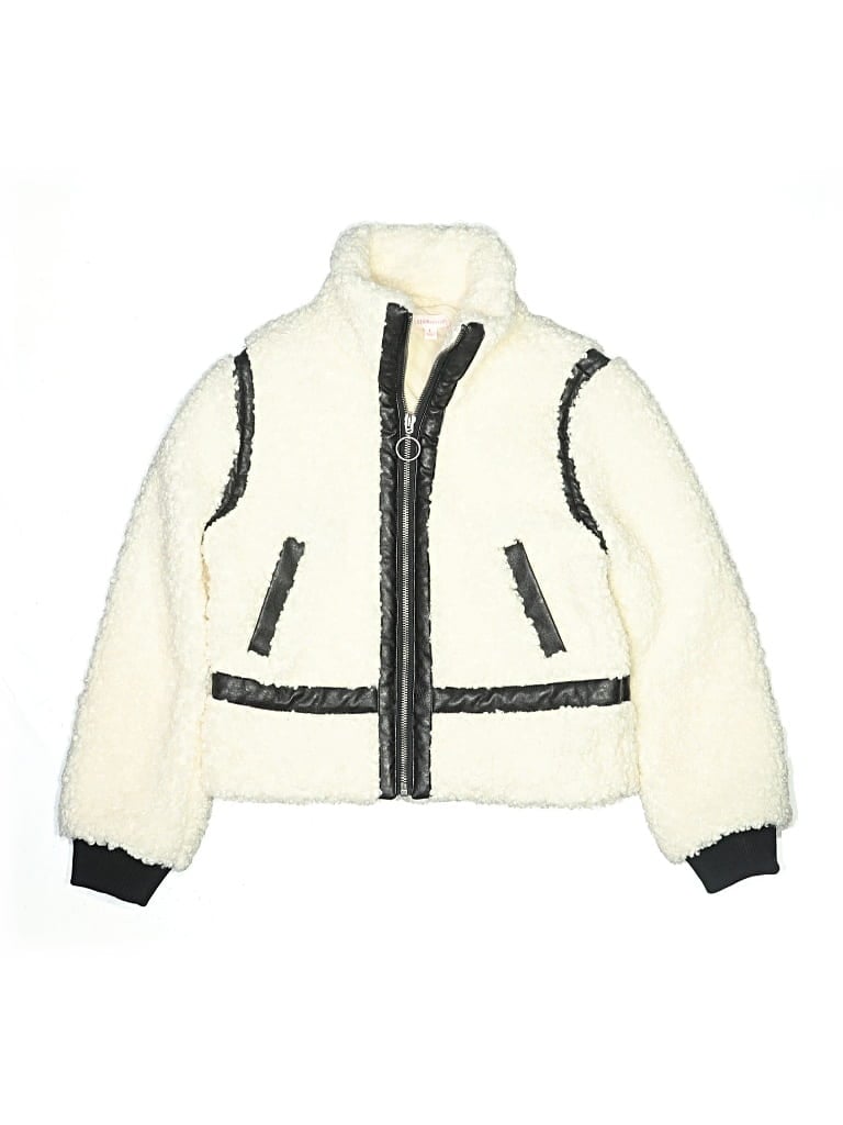 Pre-owned Design History Kids' Cardigan Sweater In White
