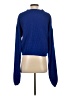 PrettyLittleThing 100% Acrylic Blue Pullover Sweater Size S - photo 2