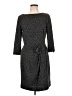 David Meister Leopard Print Gray Casual Dress Size 12 - photo 1