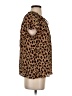 J.Crew 100% Silk Animal Print Brown Short Sleeve Silk Top Size S - photo 4