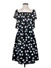 Cooper & Ella 100% Polyester Floral Blue Casual Dress Size XS - photo 1