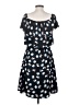 Cooper & Ella 100% Polyester Floral Blue Casual Dress Size XS - photo 2
