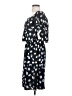 Cooper & Ella 100% Polyester Floral Blue Casual Dress Size XS - photo 5
