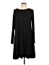 Old Navy Solid Black Casual Dress Size L - photo 1