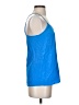 Tibi 100% Silk Blue Sleeveless Top Size 2 - photo 4