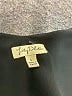 Lily White Black Sleeveless Blouse Size L - photo 7