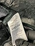 Gap 100% Polyester Metallic Silver Black Faux Leather Pants Size 00 - photo 8