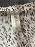 Mahina 100% Rayon Animal Print Silver Casual Pants Size S - photo 7
