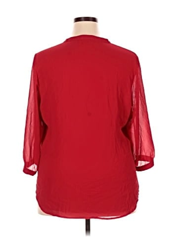 Modamix 3/4 Sleeve Blouse (view 2)