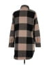 BB Dakota by Steve Madden Checkered-gingham Gray Coat Size XS - photo 2