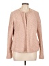 Ecru 100% Polyester Pink Faux Fur Jacket Size L - photo 1