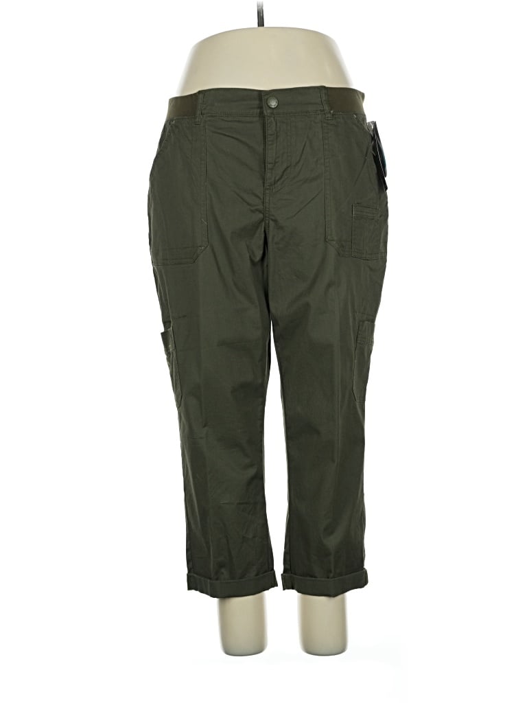 Pre-owned Lee Cargo Pants In Green