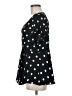 Torrid Polka Dots Black Short Sleeve Blouse Size Med Plus (00) - photo 5