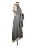 two birds 100% Polyester Gray Cocktail Dress Size 0 - 12 - photo 4