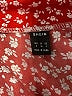 Shein 100% Polyester Print Red Casual Skirt Size 4 - photo 4