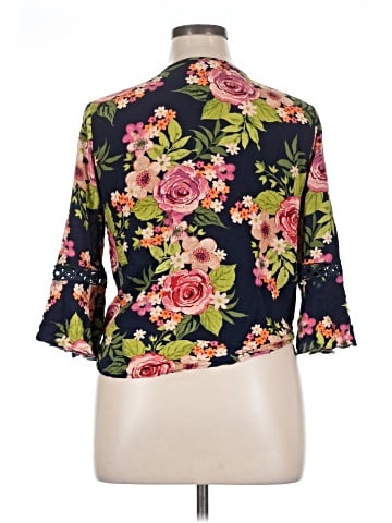Unique Spectrum 3/4 Sleeve Blouse (view 2)