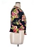Unique Spectrum Floral Pink 3/4 Sleeve Blouse Size XL - photo 4