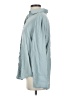 Open Edit Solid Blue Long Sleeve Button-Down Shirt Size M - photo 5