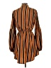 Assorted Brands 100% Polyester Stripes Orange Casual Dress Size 10 - photo 2