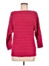 Soho Chevron-herringbone Pink Pullover Sweater Size M - photo 1