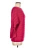 Soho Chevron-herringbone Pink Pullover Sweater Size M - photo 4