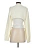 Shein 100% Acrylic Ivory Cardigan Size 4 - photo 2