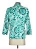 Madison Print Teal Blazer Size S - photo 2