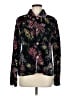Unbranded Print Black Jacket Size M (estimated) - photo 1