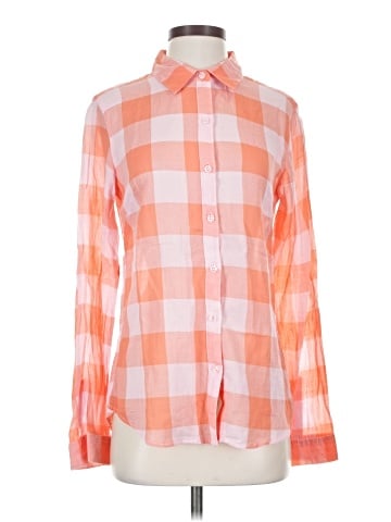 Garnet Hill Long Sleeve Button-Down Shirt (view 1)