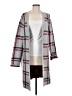Yest Plaid Gray Cardigan Size 6 - photo 1