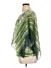 Energie 100% Polyester Green 3/4 Sleeve Blouse Size XL - photo 5