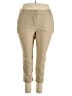Lane Bryant Solid Tan Khakis Size 24 (petite) - photo 1