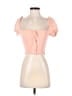 Wilfred 100% Polyester Pink Short Sleeve Top Size S - photo 1