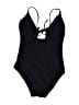 Solid & Striped Solid Black One Piece Swimsuit Size XS (estimated) - photo 2