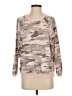 Dylan 100% Cotton Camo Tan Sweatshirt Size S - photo 1
