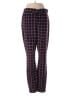 Lands' End Plaid Purple Casual Pants Size M - photo 1