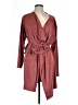 Lilian Burgundy Coat Size L - photo 1