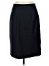 J.Crew 100% Wool Chevron-herringbone Black Wool Skirt Size 4 - photo 1