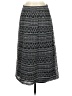 Christopher & Banks Chevron-herringbone Gray Casual Skirt Size S - photo 1