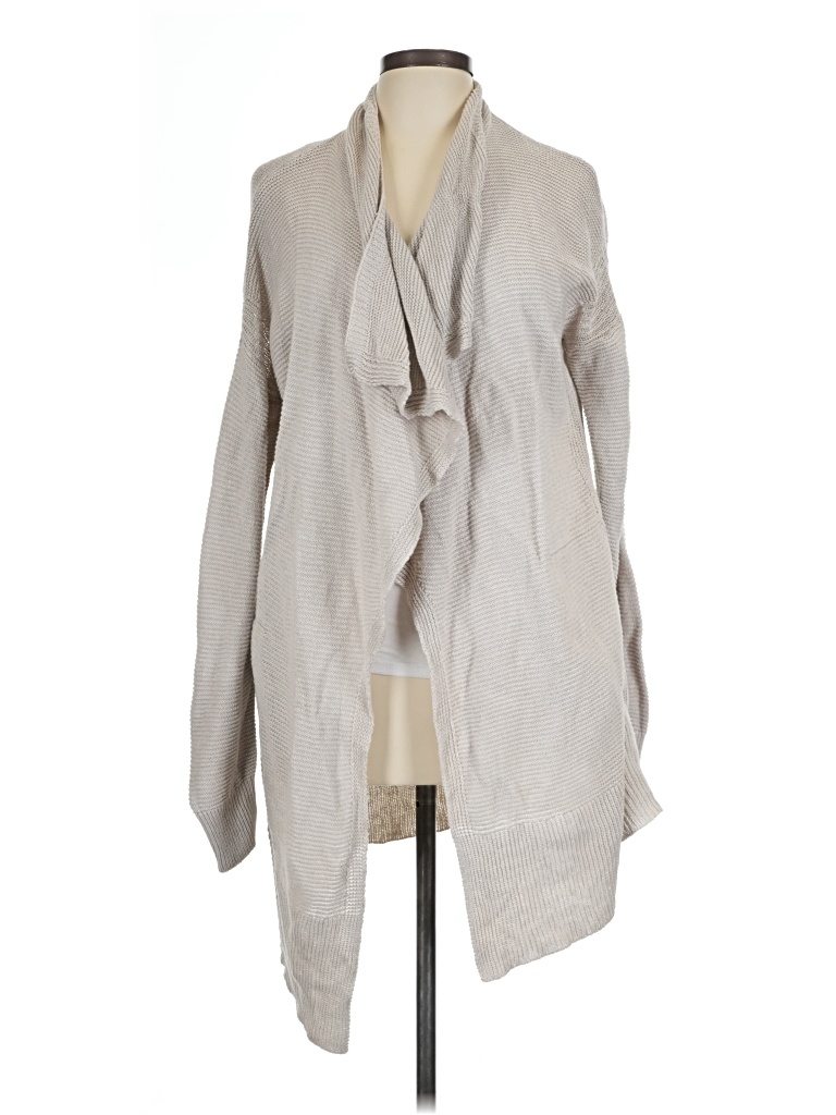 Pre-owned Banana Republic Cardigan Sweater In Gray