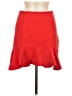 JOA Solid Red Casual Skirt Size M - photo 1