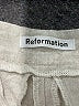 Reformation 100% Linen Gray Linen Pants Size 2 (petite) - photo 3