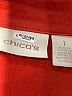 Chico's Orange Long Sleeve Blouse Size Med (1) - photo 7