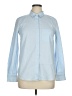 H&M Stripes Blue Long Sleeve Button-Down Shirt Size 14 - photo 1