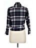 RSQ Plaid Blue Long Sleeve Button-Down Shirt Size L - photo 2