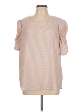 Adrianna Papell Short Sleeve Blouse