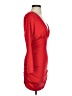 Unbranded Solid Red Cocktail Dress Size S - photo 4