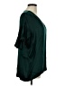 HEATHER 100% Viscose Green Short Sleeve Blouse Size M - photo 4