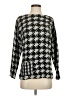 J.Jill Houndstooth Silver Pullover Sweater Size XS - photo 1
