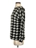 J.Jill Houndstooth Silver Pullover Sweater Size XS - photo 5